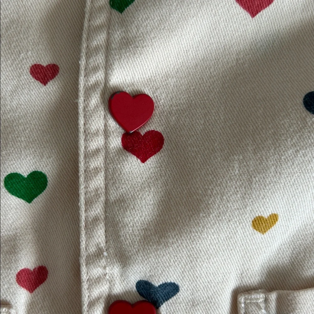 Kids Heart Print Jacket from Konges Sløjd - Picture 5 of 6